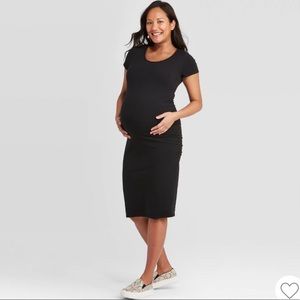 Short Sleeve Maternity T-shirt dress